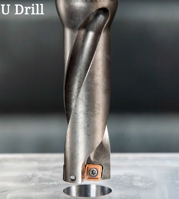 Durable Milling Tool U Drill Indexable High Speed 2d/3d/4d/5d