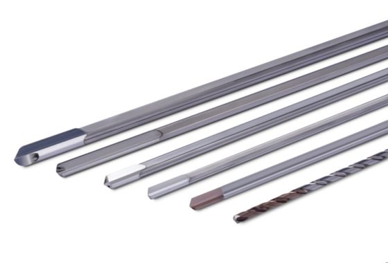 100×D Gun Drill Bits High Precision For Right Hand Cutting Direction