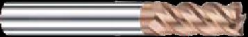 High Durability Square End Mill Cutter High Toughness With Long Lifespan