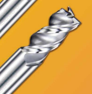 Straight Shank Aluminum End Mills Square Hole End Mill Versatile With Three Flutes