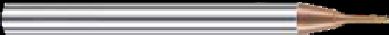 High Accuracy Corner Radius End Mills 2 Flutes High Strength