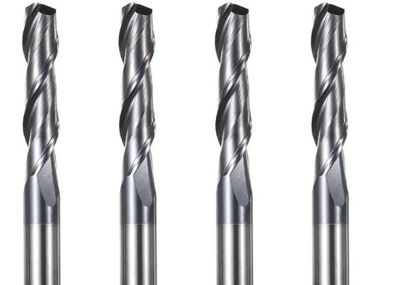 4 Flute Mill Cutting Tools End Mill Router Bit Advanced Coating For Slotting Configurations
