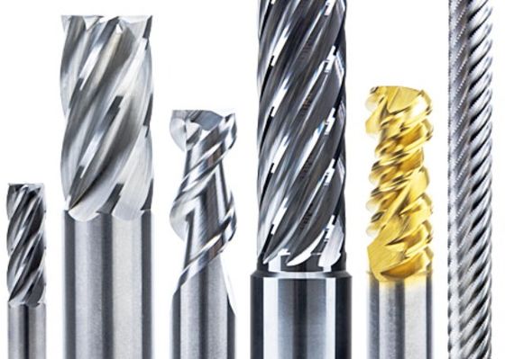 2-6 Flutes Aluminum End Mills Standard With Deep Groove Design