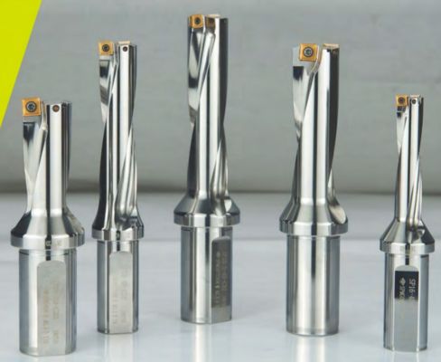 2xD Indexable Insertable U Drill Black Oxide With Effective Length