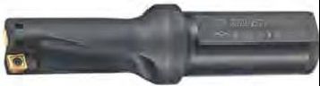 2D 3D Indexable U Drill High Performance With Straight Shank Design