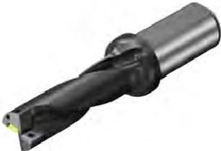 Black Oxide High Precision U Drill Multi Purpose Drilling On CNC Machine 3D