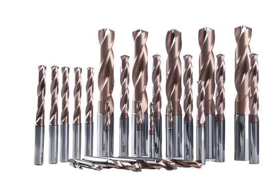 Bor Karbida Selang Silinder Reamer Solid Karbida Bor Bit Efisiensi Tinggi Untuk Aerospace