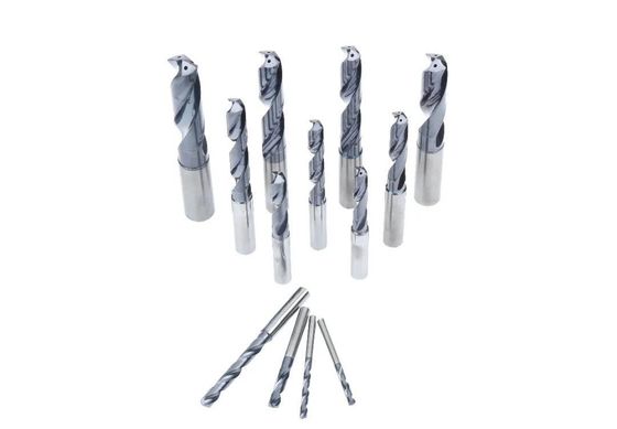 Fast Carbide Dagger Drill 3D Stainless Steel Dedicated With Smooth Surface